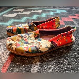 Toms Women’s Alpargata Liberty and London Collab Shoes Size 5.5